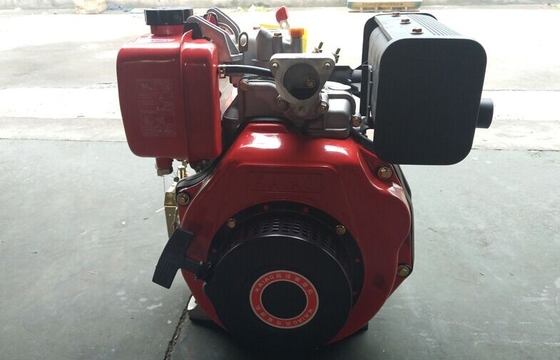 El aire modificado para requisitos particulares 4.7HP refrescó eficacia alta del motor diesel con el arranque eléctrico