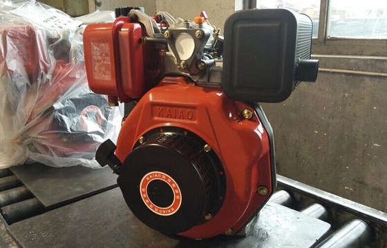 Motor diesel del cilindro de la aduana una, motor diesel determinado de bombeo 7.5kva 3000rpm