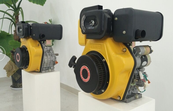 motor diesel del pequeño solo cilindro del arranque eléctrico 7.2kw para las máquinas de la agricultura