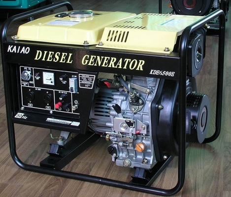 Interruptor automático diesel portátil económico en combustible de la transferencia del generador de poder del marco abierto