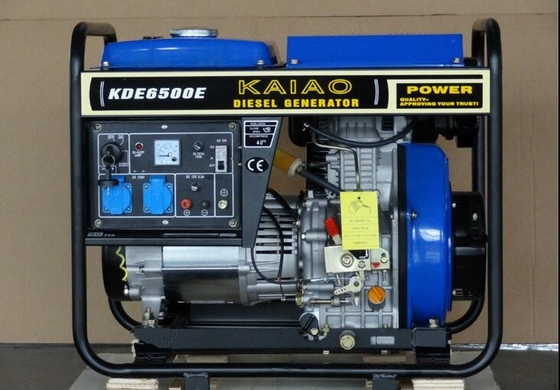 Generadores diesel de 5kw de 3600 rpm, generadores diesel de fase única