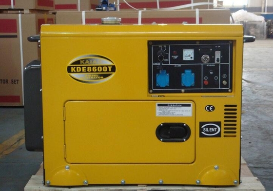 Consumo de combustible bajo modificado para requisitos particulares del generador espera diesel residencial silencioso 6kva