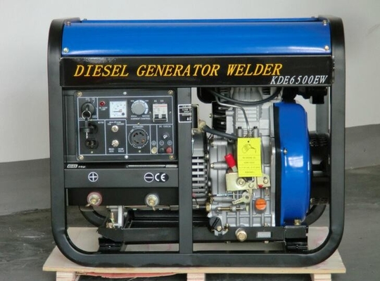 Generador diesel 50hz 200A 3000rmp del soldador del marco abierto con el arranque eléctrico