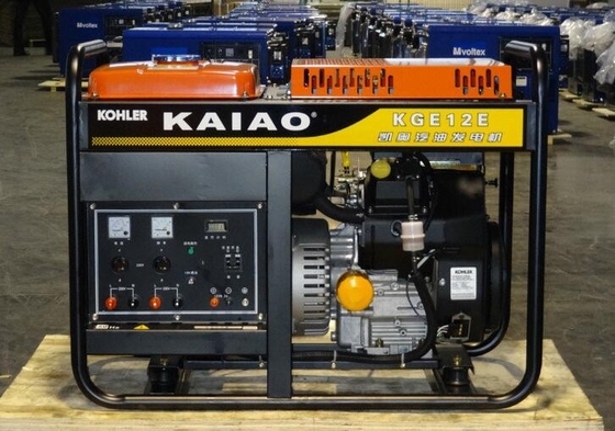 Pequeño generador de gas la monofásico, generador del recurso seguro de la gasolina 11KVA
