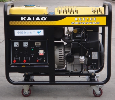 Sistema de generador profesional de la gasolina 8kva, generador eléctrico del Portable del comienzo