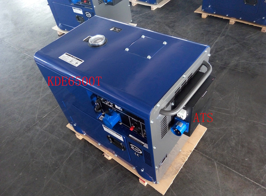 Certificación diesel del CE de los generadores 50HZ 220V del hogar corriente silencioso
