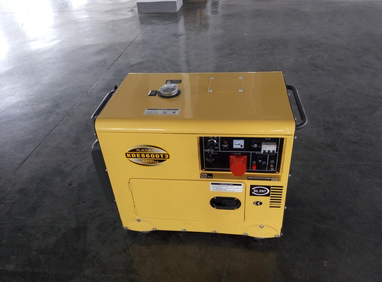 Generadores diesel insonoros KDE8600T3 trifásico refrescado aire del comienzo dominante pequeños