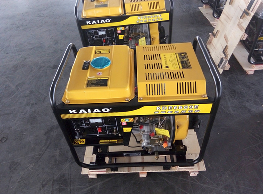 Generadores diesel KDE6500EW del sistema de generador de la soldadura pequeños 12 meses de garantía