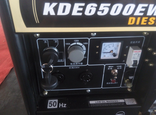 160A - 180A pequeño sistema eléctrico diesel reservado estupendo del comienzo de los generadores 2KW/del comienzo de la mano