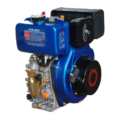 El motor diesel refrescado aire portátil 408cc con la presión salpicó el sistema de lubricante