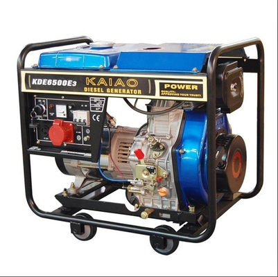 el aire 5KVA refrescó el sistema de generador diesel con la velocidad del motor 3000/3600rpm RPM