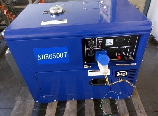 Generador diesel insonoro del uso en el hogar, generador diesel de poco ruido 912*532*740m m