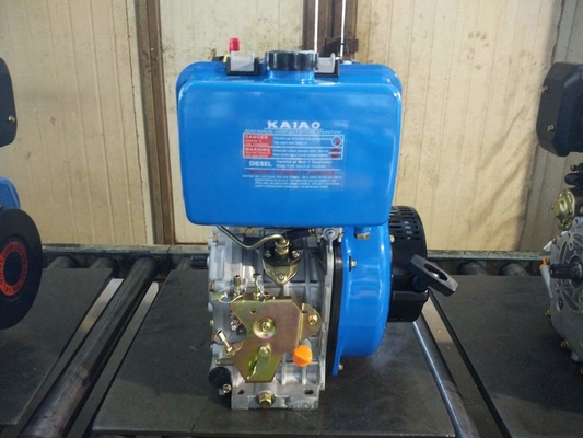 Motor diesel del solo cilindro del arranque eléctrico, motores refrescados pequeño aire