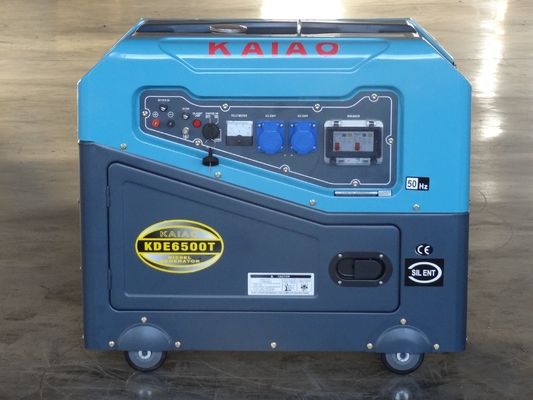 Tipo silencioso estupendo generador diesel del comienzo dominante con el AVR para el hospital/la escuela
