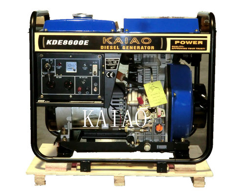 Sistema de generador diesel modelo de la marca 6kw de KDE8600E KAIAO