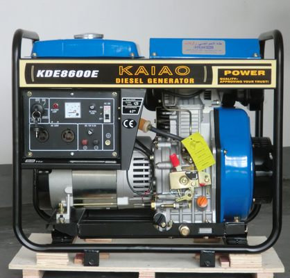 Sistema de generador diesel modelo de la marca 6kw de KDE8600E KAIAO