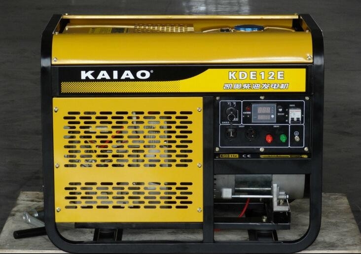 3000 RPM doblan el generador diesel del cilindro 10Kw, tipo abierto generador del diesel