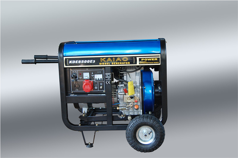 El aire del marco abierto refrescó la excitación constante autoexcitada diesel del voltaje del generador 5.5Kva