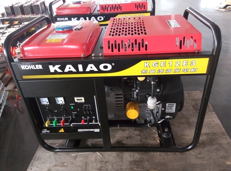 12.5KVA sistema de generador trifásico de la gasolina de la CA Kohler con la velocidad 3000/3600rpm