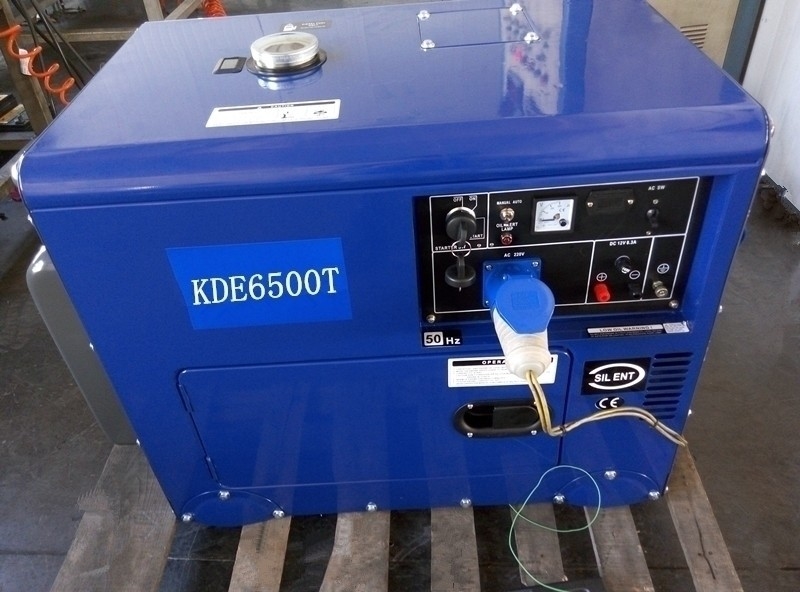 Generador diesel insonoro del uso en el hogar, generador diesel de poco ruido 912*532*740m m