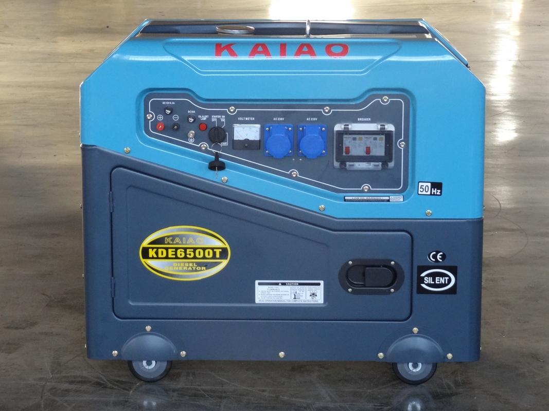 Tipo silencioso estupendo generador diesel del comienzo dominante con el AVR para el hospital/la escuela